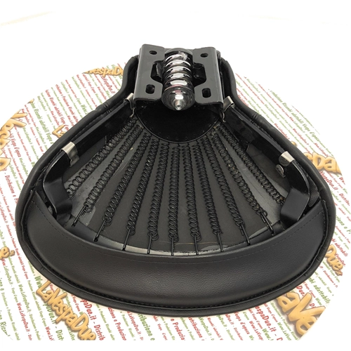 Asiento trasero monoplaza completo LAMBRETTA 125 LI 150 2° con 2 remaches ro 19055290 innocenti
