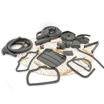 Kit piezas goma gris serie restauración LAMBRETTA 125 150 LI 1ª 2ª inocente