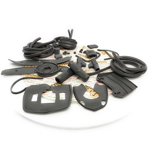 Gray rubber parts kit restoration LAMBRETTA 125 150 LI SPECIAL SX 175 TV 3° 200 TV SX innocenti