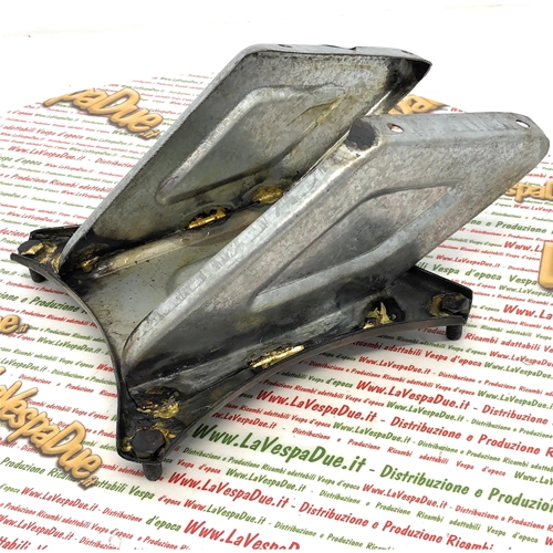Soporte para rueda de repuesto LAMBRETTA 125 150 LI 3° 4° SPECIAL SX 200 SX para llanta abierta de 10" innocenti