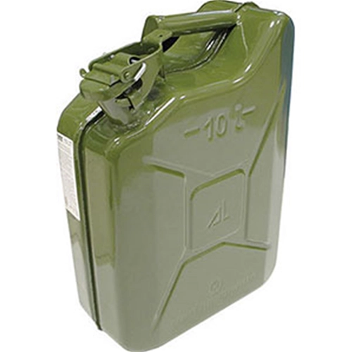 5 litre fuel can for Vespa Lambretta Ape and Scooters made of reinforced metal