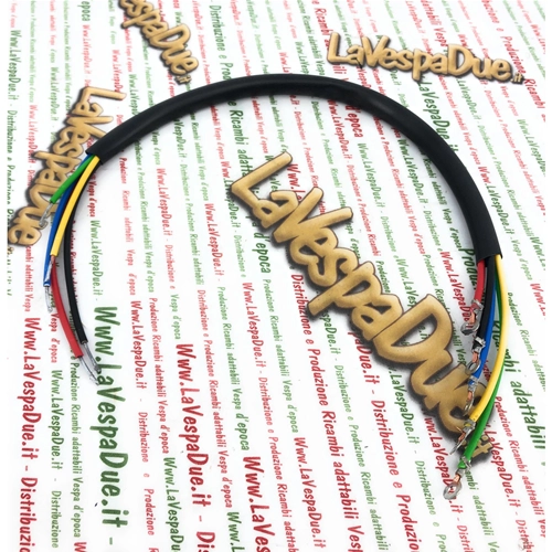 5-wire cable kit for flywheel stator restoration electrical system VESPA SPRINT VELOCE PX PE GT GTR VNB VBB TS 125 150