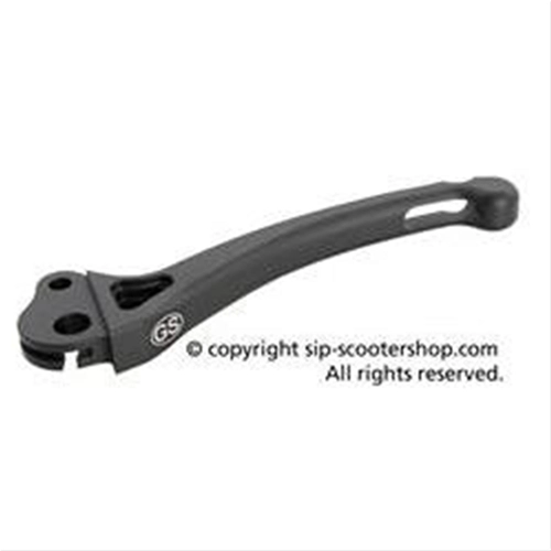 SPORTS CLUTCH LEVER MATTE BLACK GRAND - SPORT IN CNC ALUMINUM SIP 281030SWMHT FOR VESPA 80 125 150 200 PX WITH DISC BRAKE FROM 1998 ONWARDS