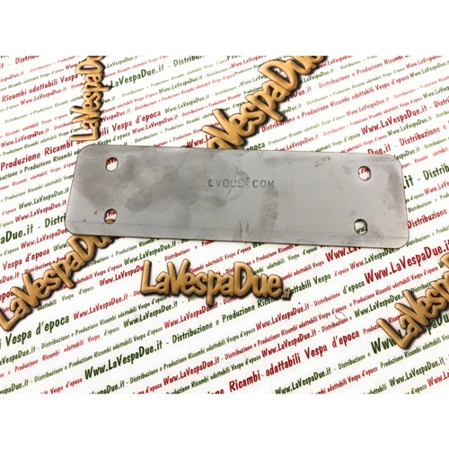 Placa de refuerzo de acero inoxidable para el reposapiés de VESPA 50 90 125 NLR SPECIAL SS PRIMAVERA ET3