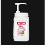 3 liters MOTUL TOP GEL microsphere soap for hand cleaning bottle with dispenser for cleaning hands particularly dirty with grease lubricant fresh paint ink hand washing paste