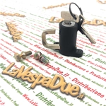 Lucchetto per casco e borse per VESPA PIAGGIO CIAO SI BOXER BRAVO con chiave bloccaggio antifurto sella manubrio casco zaini e portapacchi applicazioni varie