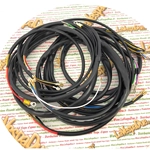 Cables del sistema eléctrico para PIAGGIO APE 50 TL6 con faro único y arranque eléctrico, producto italiano artesanal.
