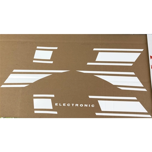 Bandes adhésives blanches pour carrosserie, capots, côtés et garde-boue de VESPA RALLY 180 200 VSD ro 610193M