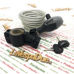 VIRO laccio cavo acciaio HAWAII ANTIFURTO VESPA bici moto APE LAMBRETTA PIAGGIO CIAO SI BRAVO BOXER BICI