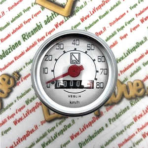 LVDUE speedometer, 80 km/h scale, VESPA NLR 50 90 ro 190748