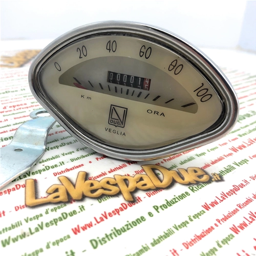LVDUE QUADRO, échelle du compteur de vitesse 100 km/h, VESPA VBA VBB GT GS SPRINT GL