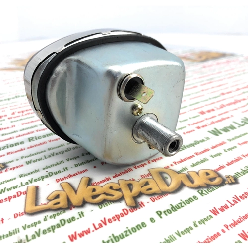 LVDUE Sechseck-Tachometer SCHWARZ 120 km/h Skala VESPA TS GTR RALLY PRIMAVERA ET3