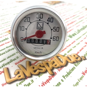 Compteur de vitesse LVDUE, échelle 60 km/h, VESPA NLR 50 90 ro 190748