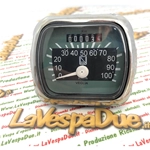 Compteur kilométrique LVDUE Échelle verte 100 km/h VESPA 150 VL1 125 VM VN phare de croisement autruche ro 022743 026263