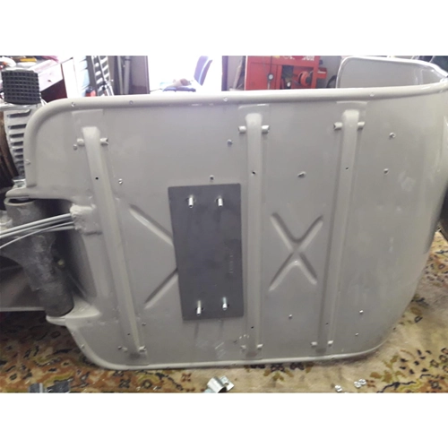 Placa de refuerzo de acero para reposapiés de VESPA SPRINT TS RALLY GT R SS SUPER SPORT GL VBB VBA VNB 125 150 200