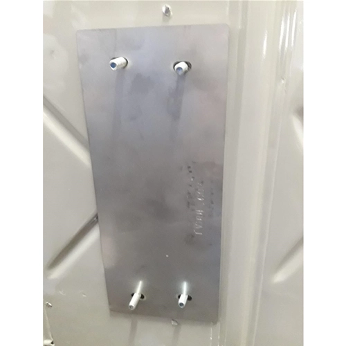 Placa de refuerzo de acero para reposapiés de VESPA SPRINT TS RALLY GT R SS SUPER SPORT GL VBB VBA VNB 125 150 200