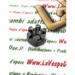 Tuerca ranurada M8 para uso con pasador de chaveta para VESPA lambretta moto guzzi UNI 5593