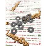 Arandela M 8 mm Ø 8,4 x 24 x 2 mm para VESPA 50 90 125 NLR SPECIAL ET3 PRIMAVERA ELESTART fijación perno inferior amortiguador delantero debajo tornillo buje cubierta de resorte soporte ro 125714 057943