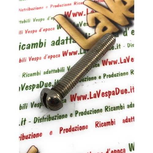 Vite con testa tonda bombata in acciaio inox 18/8 UNI 254 8 mm x 50 mm VESPA applicazioni varie chiusura fori Prodotto Italiano fondo di magazzino