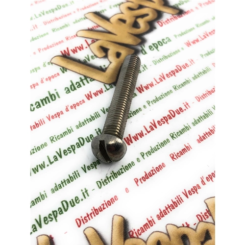 Vite con testa tonda bombata in acciaio inox 18/8 UNI 254 8 mm x 50 mm VESPA applicazioni varie chiusura fori Prodotto Italiano fondo di magazzino