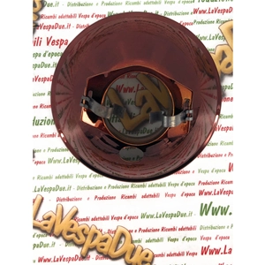 Parabolscheinwerfer mit Positionslicht, aluminisiert, Durchmesser 105 mm, VESPA von 1950 bis 1960, VM 125, VNA, VNB 150, VL1, italienisches Produkt