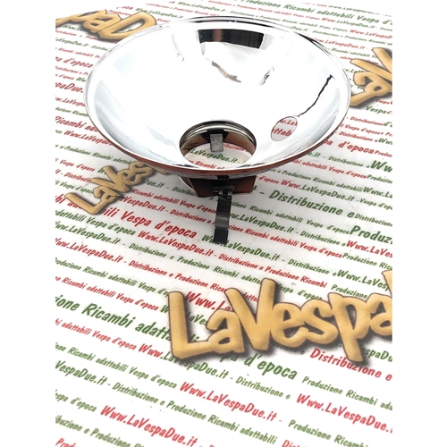 Aluminisierter Frontscheinwerfer mit Positionslicht, Durchmesser 115 mm für VESPA 150 VB1T 150 GS VS1T VS2T VS3T VS4T (italienisches Produkt)