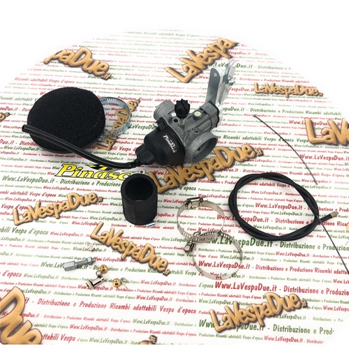 Carburatore Vespa Faro Basso PINASCO 26295022 Ø 22 per VESPA 125 faro basso VM VN VL VB