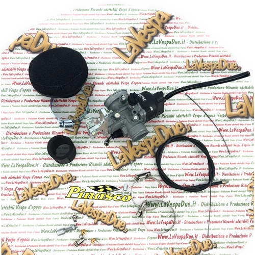 Carburatore Vespa Faro Basso PINASCO 26295022 Ø 22 per VESPA 125 faro basso VM VN VL VB