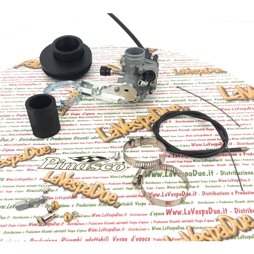 Carburatore Vespa Faro Basso PINASCO 26295022 Ø 22 per VESPA 125 faro basso VM VN VL VB
