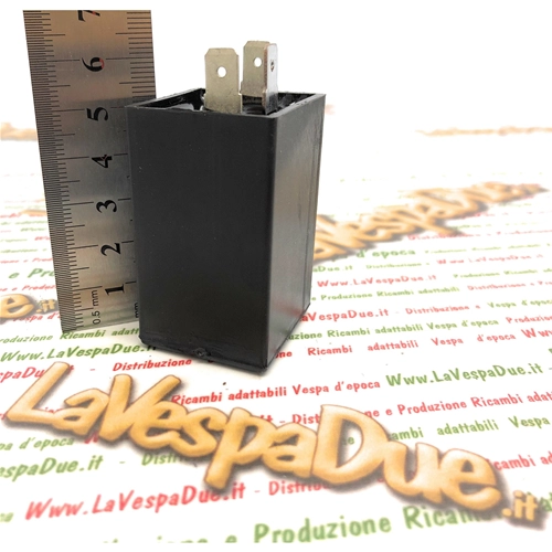 Elektronischer Blinker 6-12 Volt Wechselstrom 6-25 W für VESPA PK S PX PE APE COSA 50 125 150 200 (italienisches Produkt)