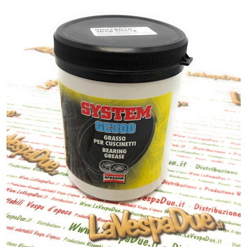 Grasa de litio AREXONS GC300 ml 500, especial multiusos, apta para rodamientos VESPA APE LAMBRETTA.