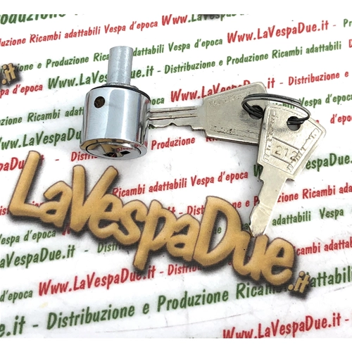 Runde Diebstahlsicherung am Lenkrad für LAMBRETTA