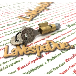 Lenkradschloss mit NEIMANN-Schlüssel für VESPA 50 90 125 150 160 180 200 SPECIAL PX TS SS SPRINT RALLY ro 152096 120328 4 mm Führung