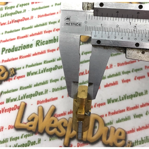Lenkradschloss mit NEIMANN-Schlüssel für VESPA 50 NLR SPECIAL 90 125 150 160 180 GT GS SUPER PRIMAVERA SPRINT GTR kurze Ausführung 4 mm Führung ro 120328