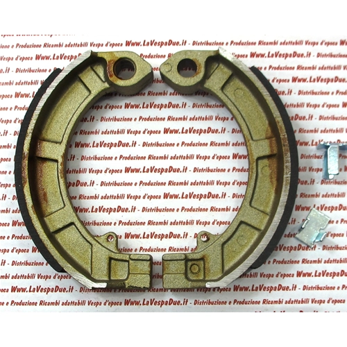 Mâchoires de frein NEWFREN avant ou arrière VESPA 50 90 125 150 180 200 SPECIAL SS V FL2 HP PK XL S TS GT GTR SPRINT VELOCE RALLY GL PX PE ARCOBALENO 160 GS 180 SS ro 4144504 246409 072339 2464094 2454095 180200 061034