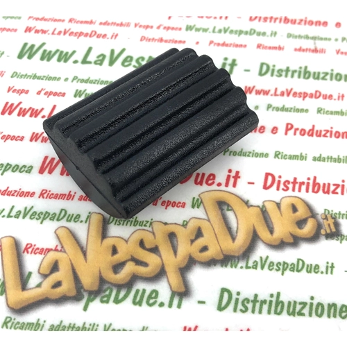 Cubierta de goma negra para pedal de freno para VESPA PX PK PE XL HP 80 50 125 150 200 desde 1994