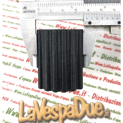 Cubierta de goma negra para pedal de freno para VESPA PX PK PE XL HP 80 50 125 150 200 desde 1994