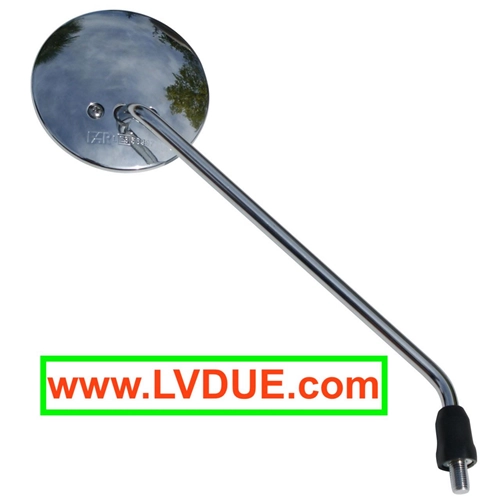 Espejo retrovisor FAR cromado Zama derecho para VESPA 50 125 150 180 200 completo con soporte