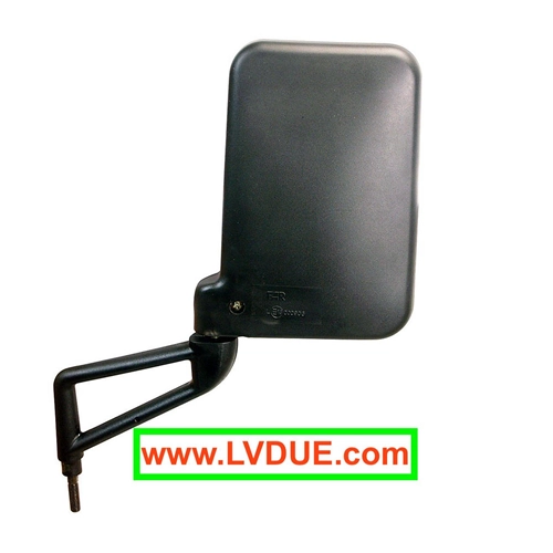 Left rearview mirror black for PIAGGIO APE TM POKER TMP 602 220 TMP LCS 420 ro 612343