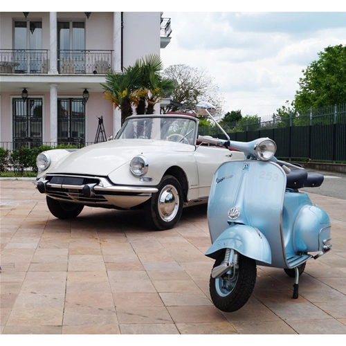 RETROVISOR IZQUIERDO CROMADO PARA TODAS LAS VESPAS DE LOS AÑOS 60/70