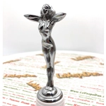 Chrome DESMO GIRL hood fender statuette for VESPA APE LAMBRETTA various applications
