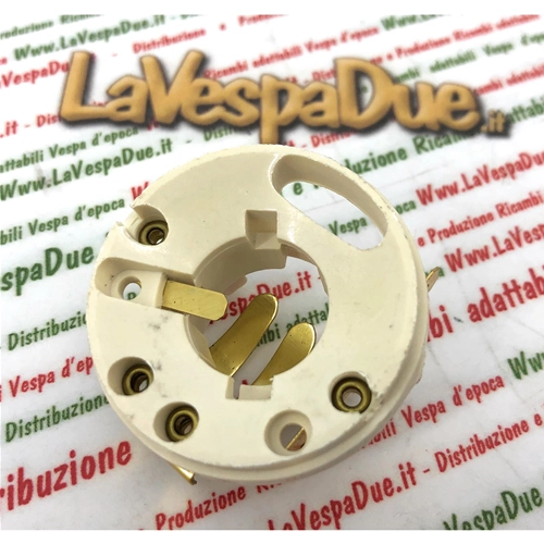 Portalámparas estándar para faros delanteros de VESPA y LAMBRETTA, diámetro del cuello mm. 45