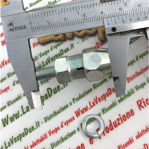 Adaptador de fijación con tornillo M7 para espejo retrovisor VESPA 125 150 200 COSA