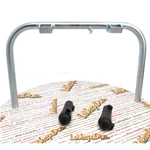 Cavalletto Zincato per VESPA 125 150 160 180 200 Ruota 10 Pollici GT GTR GL SPRINT VELOCE TS RALLY GS Completo di Scarpette r.o. 091047