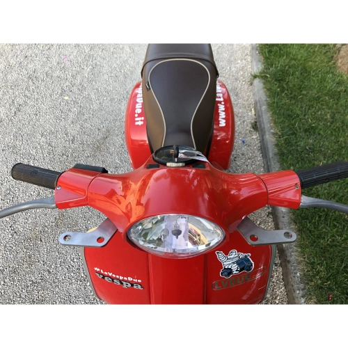 PAIRE de plaques de support en acier pour rétroviseur de pare-brise pour VESPA NLR SPECIAL GL SPRINT SUPER TS RALLY PK PX PE 50 125 150 200