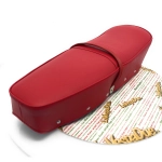 Selle rouge complète LAMBRETTA 125 150 LI 3° SPECIAL SX 175 TV 3° 200 SX ro 19555160 15055170 innocenti