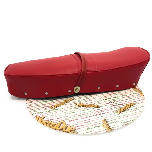 Silla de montar roja completa LAMBRETTA 125 150 LI 3° SPECIAL SX 175 TV 3° 200 SX ro 19555160 15055170 innocenti