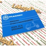 Manuale libretto uso e manutenzione per VESPA PK 50 N SPEEDMATIC