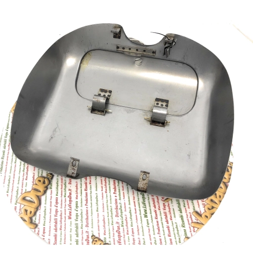 Caja de almacenamiento de escudos estilo ULMA LAMBRETTA 125 150 LI 3° SX 175 TV 3° inocente