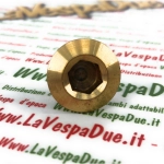 Innensechskant-Schraubverschluss aus Messing für Motoröleinfüllstutzen für LAMBRETTA 125 150 200 LI SPECIAL DL GP SX TV 2. 3. ro 85801602 - 85800216